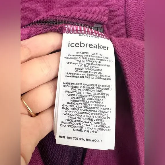 Icebreaker Large Women's Hoodie - Picture 5 of 9